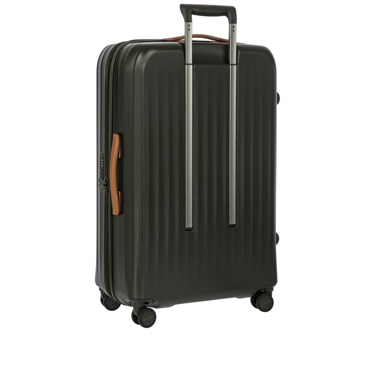 Koffer Taormina erweiterbar Größe 75 cm Olive, Farbe: grün/oliv, Marke: Brics, EAN: 8016623974910, Abmessungen in cm: 52x75x28, Bild 4 von 10