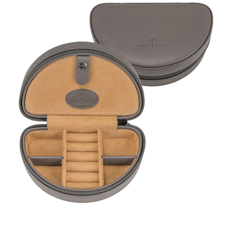 Schmucketui Marvella 803981 Ash, Farbe: grau, Marke: Windrose, EAN: 4031604015646, Abmessungen in cm: 16x5.5x10, Bild 1 von 7