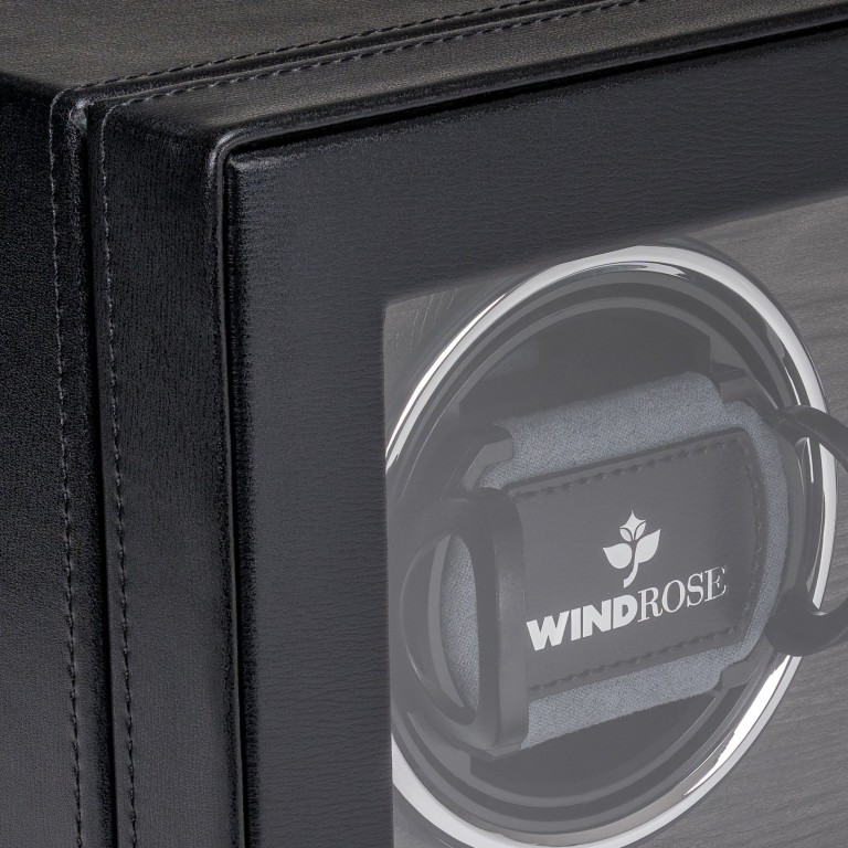 Uhrenbeweger Ambiance 851112 für zwei Uhren Schwarz, Farbe: schwarz, Marke: Windrose, EAN: 4031604015806, Abmessungen in cm: 30x18x16, Bild 8 von 9