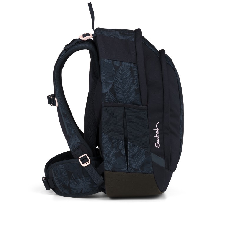 Rucksack Air 2025 Volumen 26 Liter Midnight Jungle, Farbe: schwarz, Marke: Satch, EAN: 4057081223831, Abmessungen in cm: 28x45x16, Bild 3 von 12