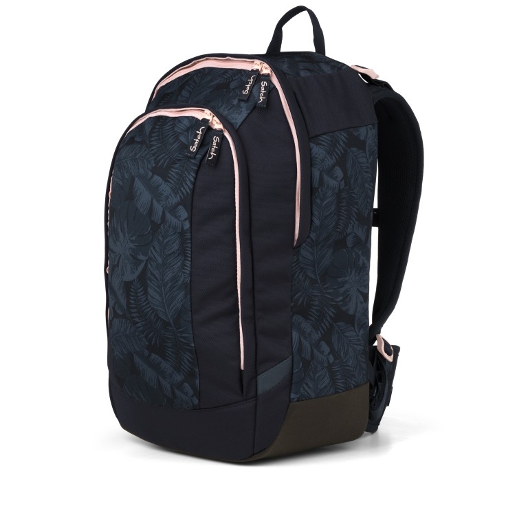 Rucksack Air 2025 Volumen 26 Liter Midnight Jungle, Farbe: schwarz, Marke: Satch, EAN: 4057081223831, Abmessungen in cm: 28x45x16, Bild 5 von 12