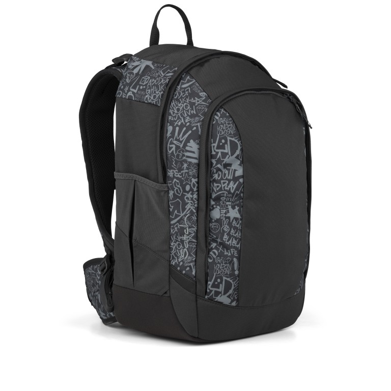 Rucksack Air 2025 Volumen 26 Liter Street Ink, Farbe: grau, Marke: Satch, EAN: 4057081225446, Abmessungen in cm: 28x45x16, Bild 2 von 11