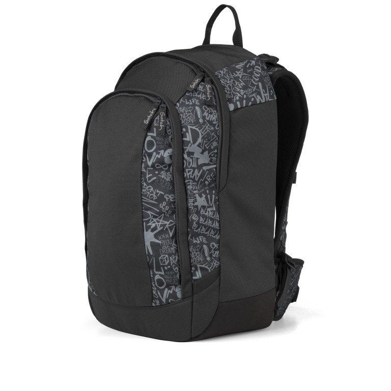 Rucksack Air 2025 Volumen 26 Liter Street Ink, Farbe: grau, Marke: Satch, EAN: 4057081225446, Abmessungen in cm: 28x45x16, Bild 4 von 11