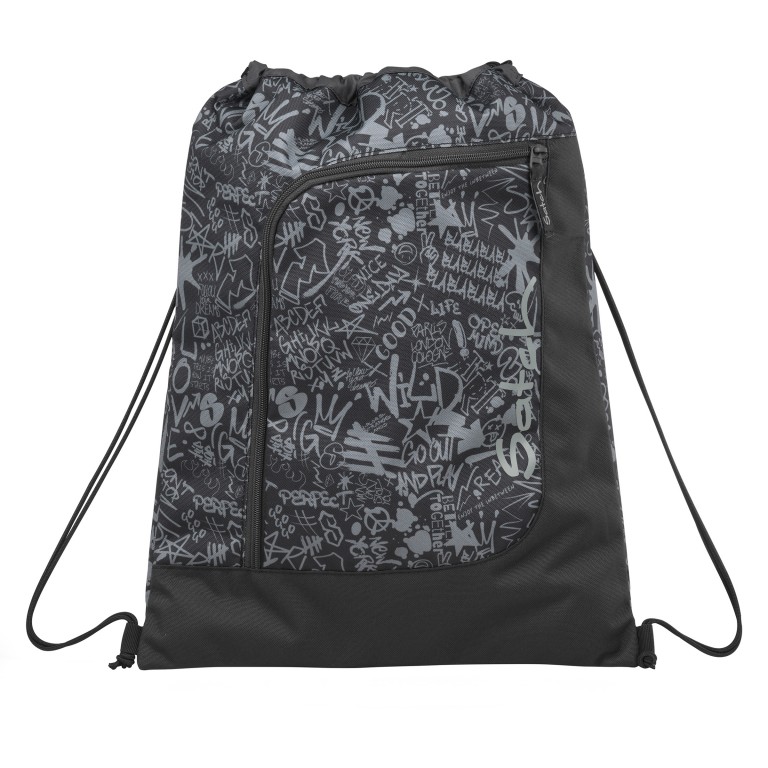 Sportbeutel Street Ink, Farbe: grau, Marke: Satch, EAN: 4057081224234, Abmessungen in cm: 33x44x1, Bild 1 von 4