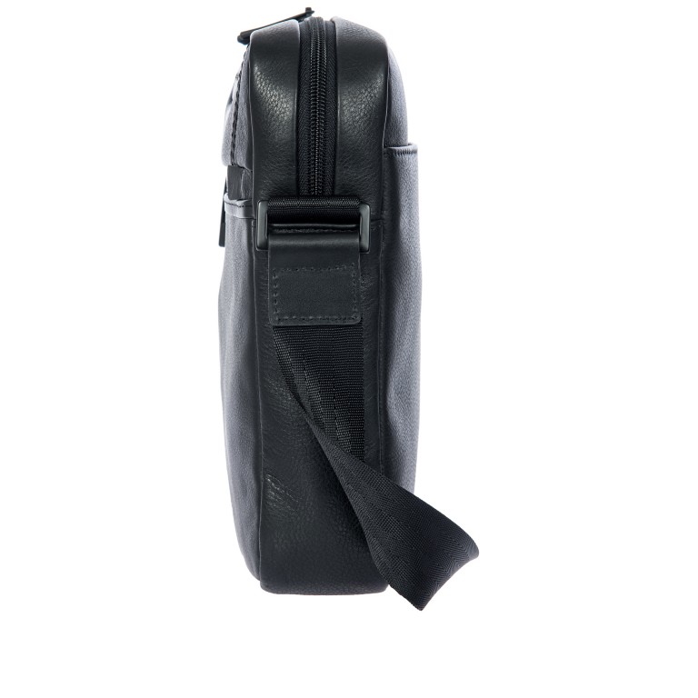 Umhängetasche Roadster Leather Evo Shoulder Bag XS Black, Farbe: schwarz, Marke: Porsche Design, EAN: 4056487093819, Abmessungen in cm: 19.5x23.2x5.5, Bild 3 von 7