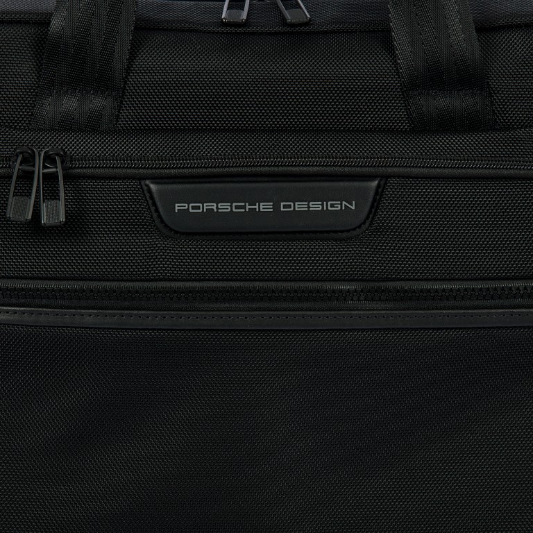 Aktentasche Roadster Nylon Evo Briefbag mit Laptopfach 15.6 Black, Farbe: schwarz, Marke: Porsche Design, EAN: 4056487110158, Abmessungen in cm: 39x28x12, Bild 7 von 7