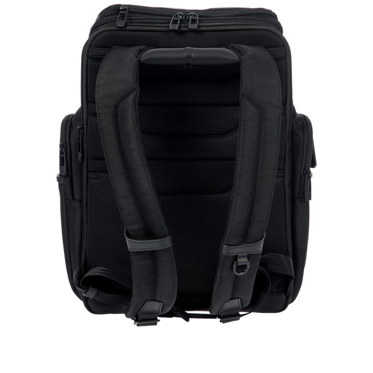 Rucksack Roadster Nylon Evo Backpack Toploader M Black, Farbe: schwarz, Marke: Porsche Design, EAN: 4056487110110, Abmessungen in cm: 32x41x16, Bild 4 von 9