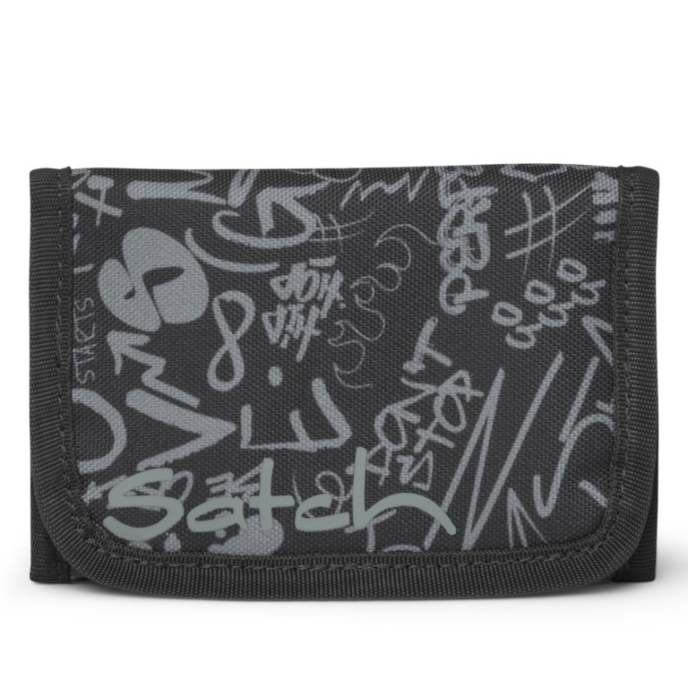 Geldbeutel Street Ink, Farbe: grau, Marke: Satch, EAN: 4057081224449, Abmessungen in cm: 13x8.5x2, Bild 1 von 3