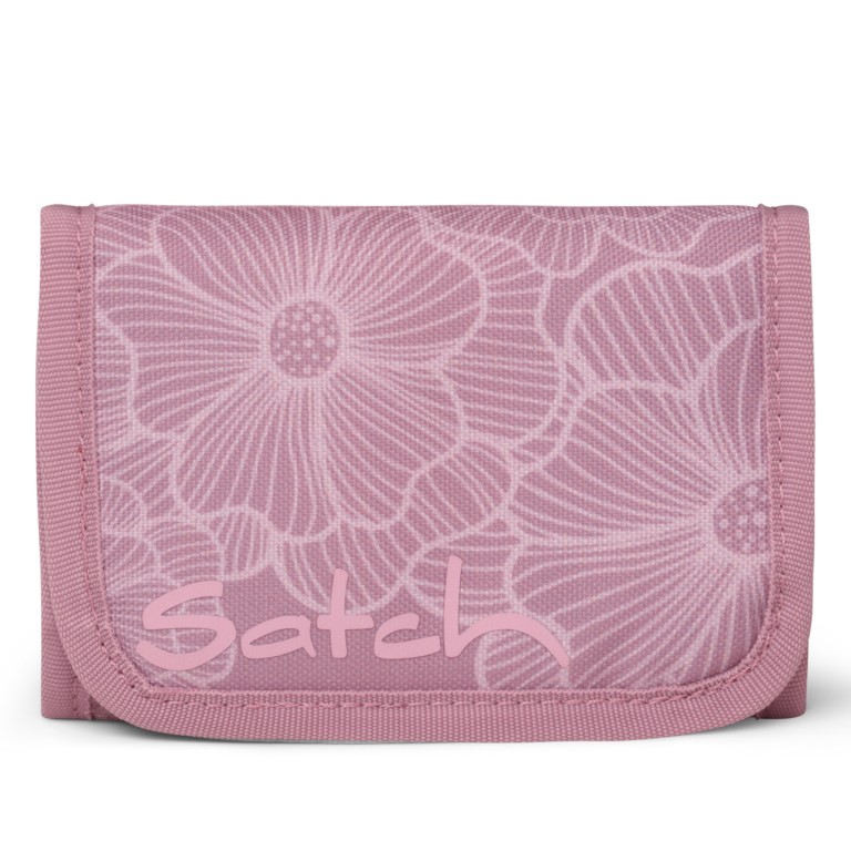 Geldbeutel Magnolia Dream, Farbe: rot/weinrot, Marke: Satch, EAN: 4057081224425, Abmessungen in cm: 13x8.5x2, Bild 1 von 3