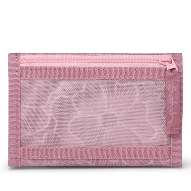 Geldbeutel Magnolia Dream, Farbe: rot/weinrot, Marke: Satch, EAN: 4057081224425, Abmessungen in cm: 13x8.5x2, Bild 3 von 3