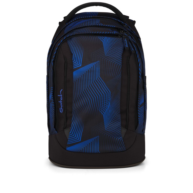 Rucksack Pack Seismic Blue, Farbe: blau/petrol, Marke: Satch, EAN: 4057081223749, Abmessungen in cm: 30x45x27, Bild 2 von 12