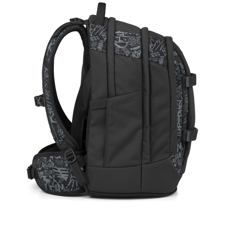 Rucksack Pack Street Ink, Farbe: grau, Marke: Satch, EAN: 4057081223763, Abmessungen in cm: 30x45x27, Bild 4 von 12