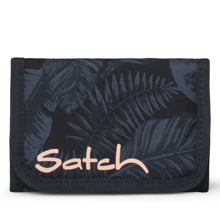 Geldbeutel Midnight Jungle, Farbe: schwarz, Marke: Satch, EAN: 4057081224463, Abmessungen in cm: 13x8.5x2, Bild 1 von 3