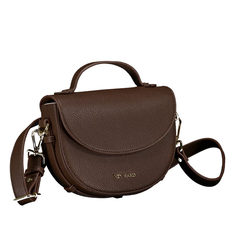 Umhängetasche Soul Sister Coffee, Farbe: braun, Marke: Hey Marly, EAN: 4262484653196, Abmessungen in cm: 22x14.5x7, Bild 2 von 7