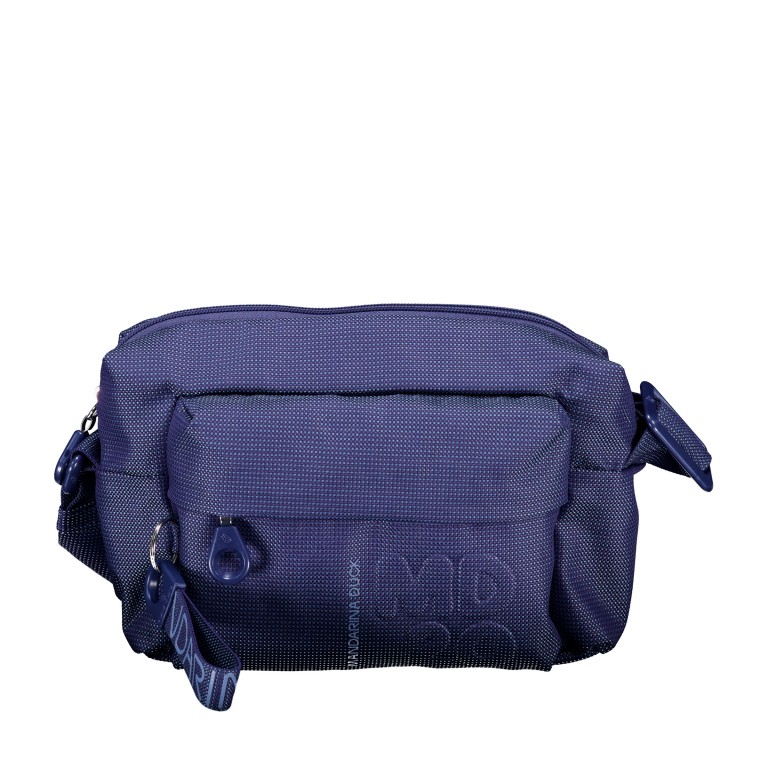 Umhängetasche MD20 QMTT7 Deep Blue, Farbe: blau/petrol, Marke: Mandarina Duck, EAN: 8032803880642, Abmessungen in cm: 22x17x9.5, Bild 1 von 6