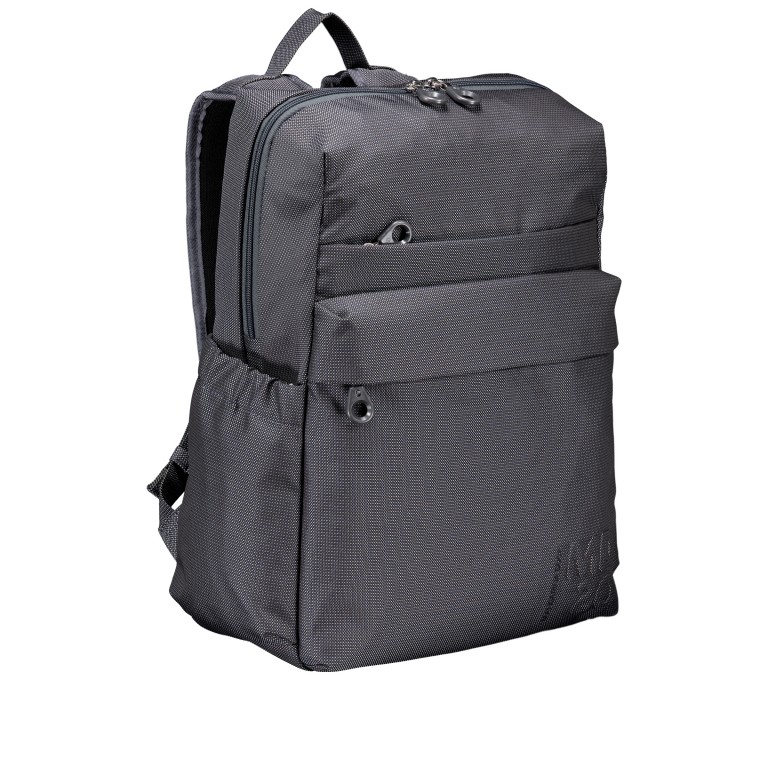 Rucksack MD20 QMT66 Steel, Farbe: grau, Marke: Mandarina Duck, EAN: 8032803882189, Abmessungen in cm: 29x39x14, Bild 2 von 6