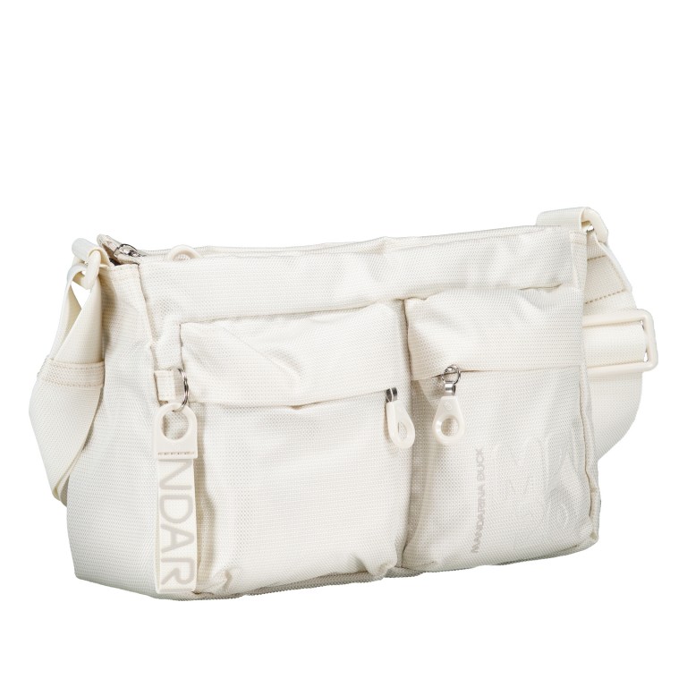 Umhängetasche MD20 QMTX5 Latte, Farbe: beige, Marke: Mandarina Duck, EAN: 8032803881021, Abmessungen in cm: 28x19x11, Bild 2 von 6