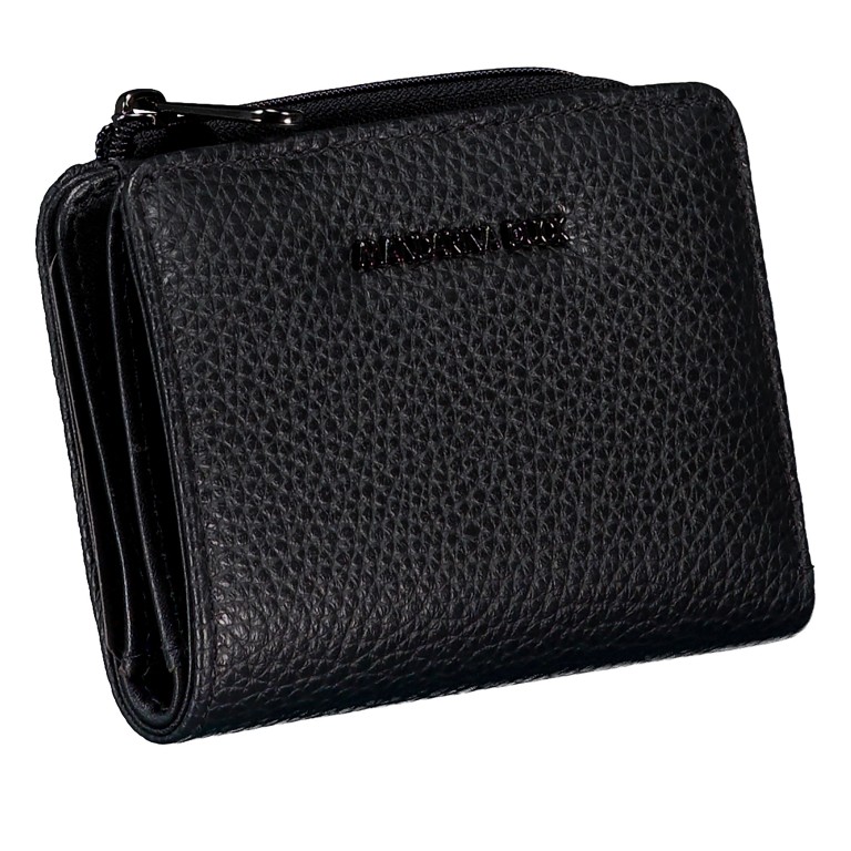 Geldbörse Mellow Leather FZP77 Nero, Farbe: schwarz, Marke: Mandarina Duck, EAN: 8032803842497, Abmessungen in cm: 12x8.5x2, Bild 2 von 4