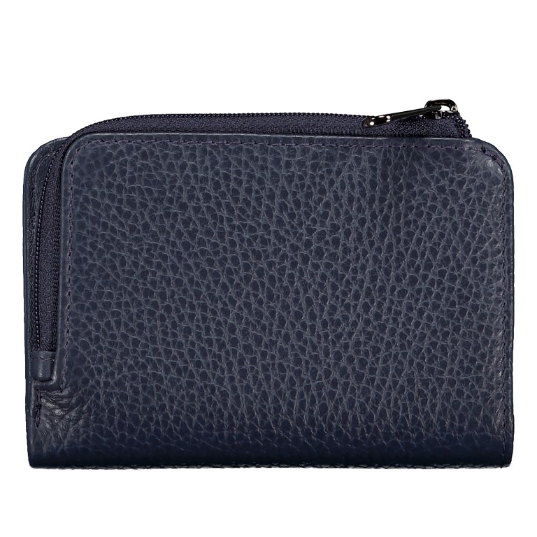 Geldbörse Mellow Leather FZP77 Dress Blue, Farbe: blau/petrol, Marke: Mandarina Duck, EAN: 8032803842572, Abmessungen in cm: 12x8.5x2, Bild 3 von 4