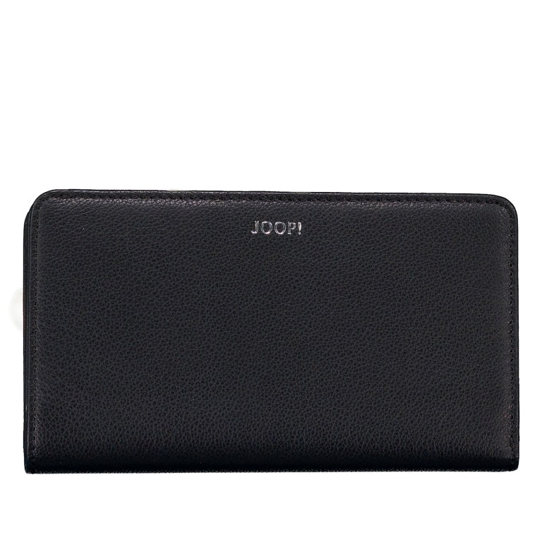 Geldbörse Lantea Belinda MH10 Black, Farbe: schwarz, Marke: Joop!, EAN: 4048835249832, Abmessungen in cm: 16x8.8x2.3, Bild 1 von 5