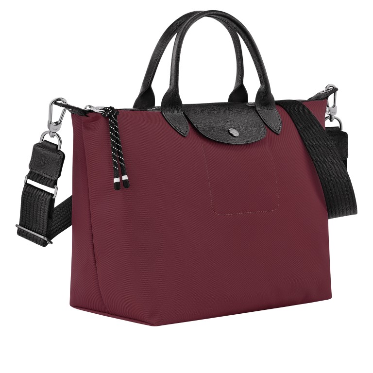Handtasche Le Pliage Energy Handtasche M Burgundy, Farbe: rot/weinrot, Marke: Longchamp, EAN: 3597922849697, Abmessungen in cm: 32x28x17, Bild 2 von 6