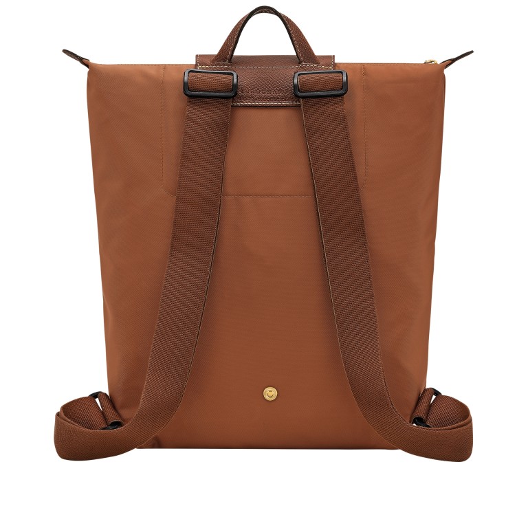 Rucksack Le Pliage 089-10284 Cognac, Farbe: cognac, Marke: Longchamp, EAN: 3597922849086, Abmessungen in cm: 26x37x11, Bild 3 von 5