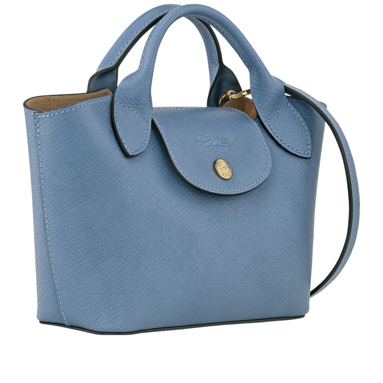 Handtasche Epure S Slate, Farbe: blau/petrol, Marke: Longchamp, EAN: 3597922855513, Abmessungen in cm: 18.5x15x7.5, Bild 2 von 6