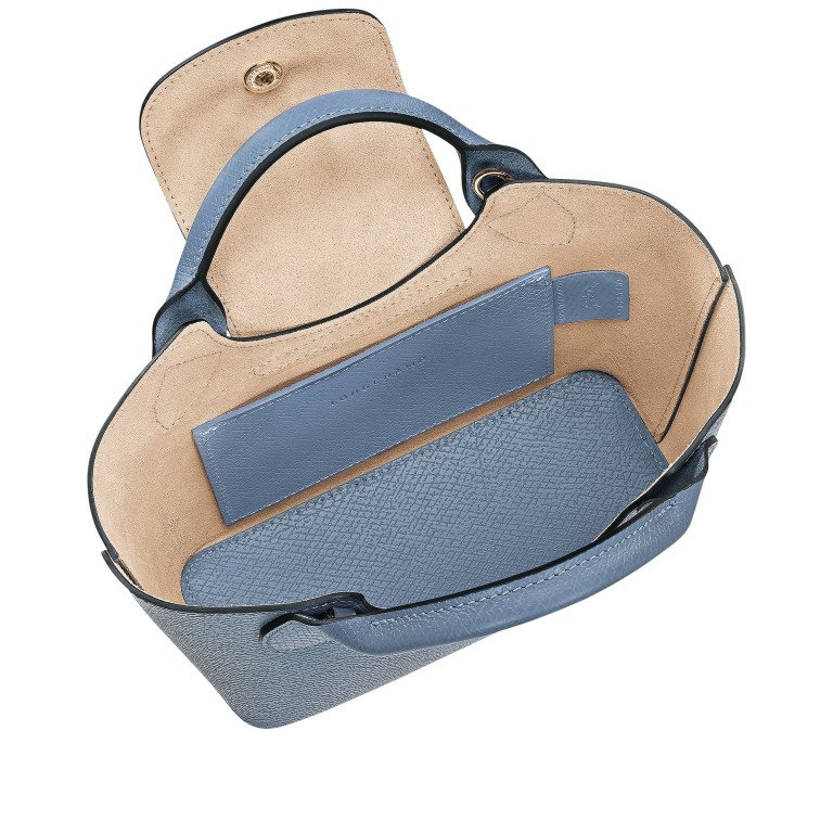Handtasche Epure S Slate, Farbe: blau/petrol, Marke: Longchamp, EAN: 3597922855513, Abmessungen in cm: 18.5x15x7.5, Bild 5 von 6