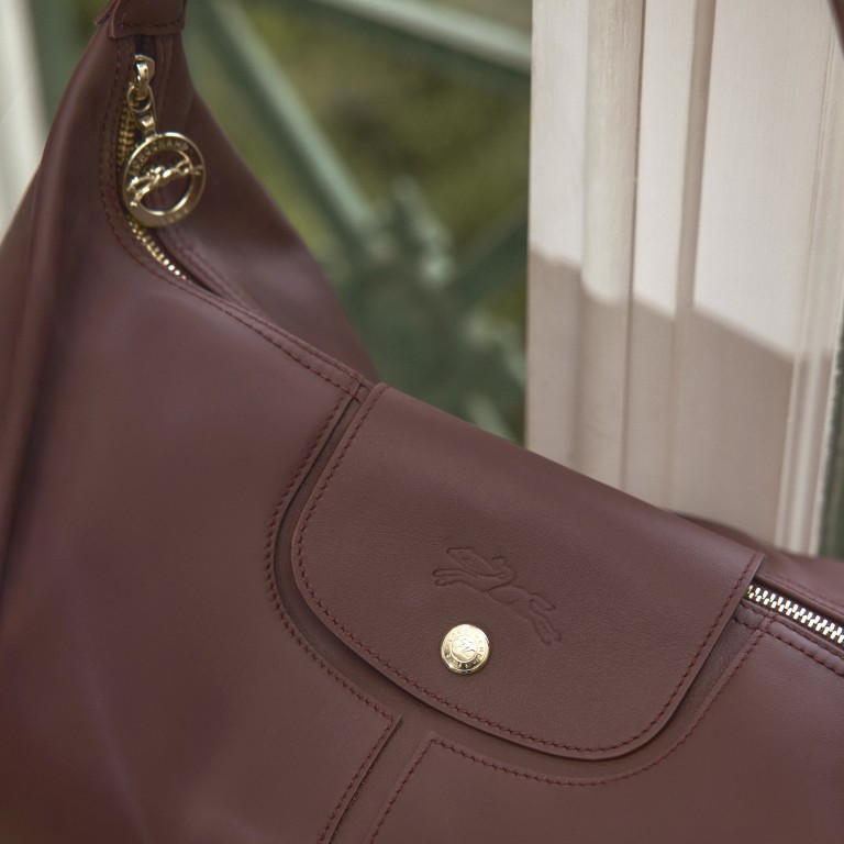 Beuteltasche Le Pliage Xtra L Bordeaux, Farbe: rot/weinrot, Marke: Longchamp, EAN: 3597922859054, Abmessungen in cm: 33x22x10.5, Bild 7 von 7