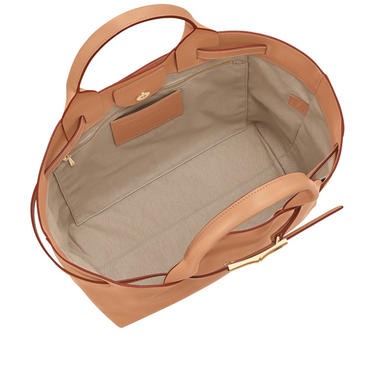 Tasche Le Smart 10327 Vegetal, Farbe: beige, Marke: Longchamp, EAN: 3597922858064, Abmessungen in cm: 34x29x17, Bild 5 von 6