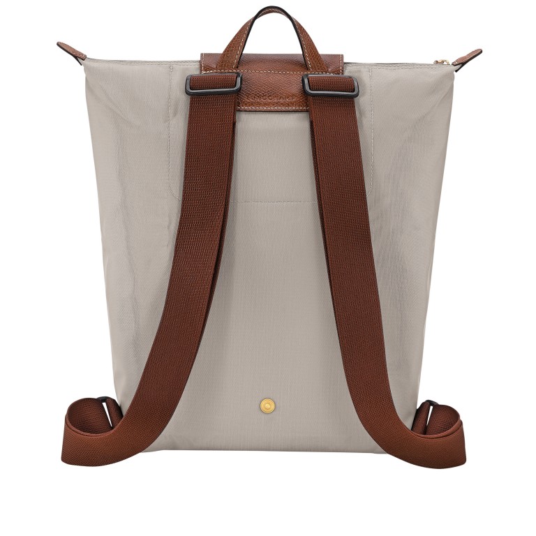 Rucksack Le Pliage 089-10284 Pebble, Farbe: grau, Marke: Longchamp, EAN: 3597922849062, Abmessungen in cm: 26x37x11, Bild 3 von 5