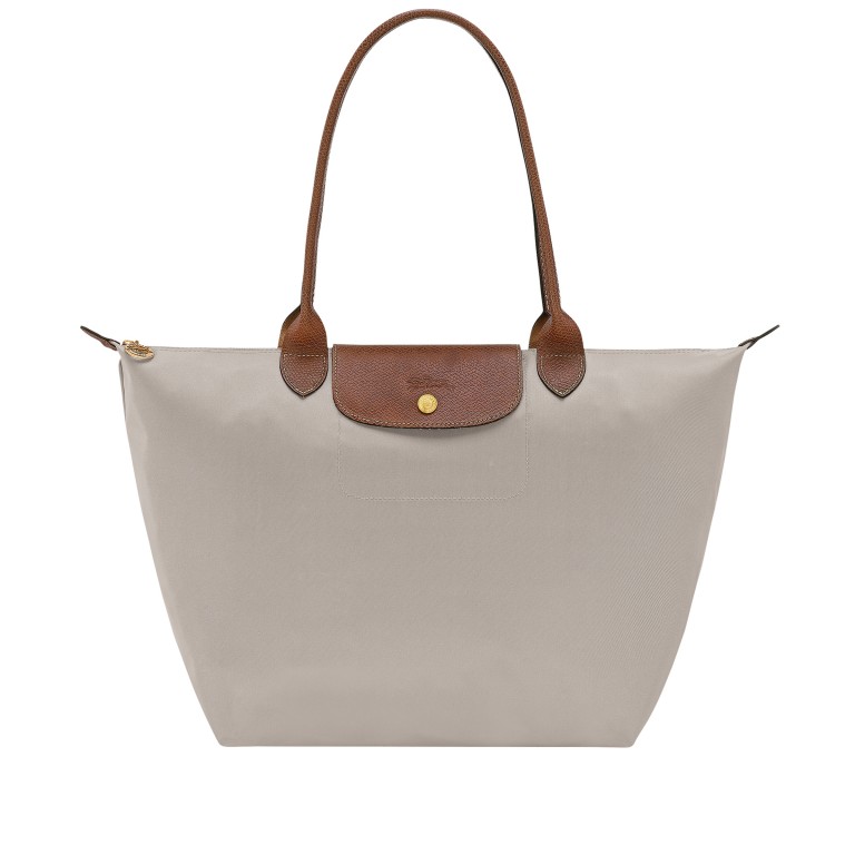 Shopper Le Pliage Shopper L Pebble, Farbe: grau, Marke: Longchamp, EAN: 3597922848898, Abmessungen in cm: 31x30x19, Bild 1 von 5