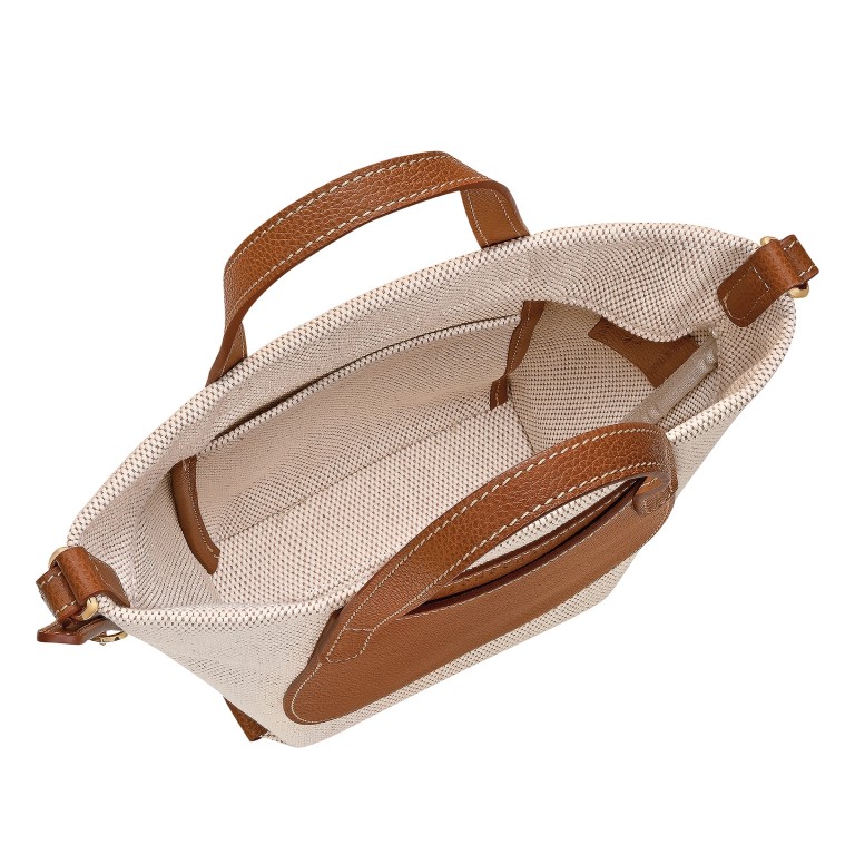 Umhängetasche Le Foulonné Complice Toile Caramel, Farbe: beige, Marke: Longchamp, EAN: 3597922900213, Abmessungen in cm: 24x20x8, Bild 5 von 7