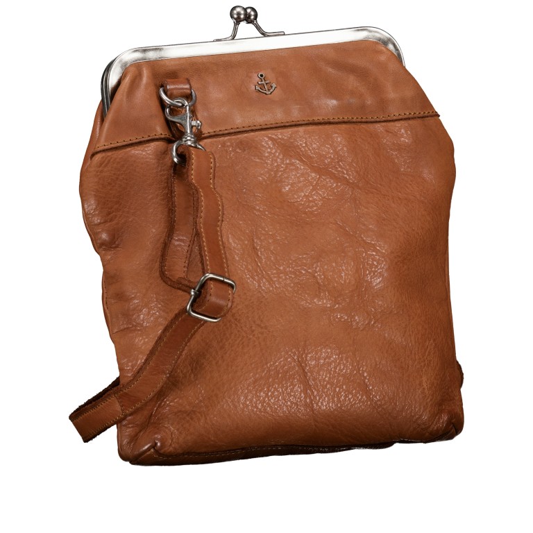 Umhängetasche Anchor-Love Bonnie B3-7841 Charming Cognac, Farbe: cognac, Marke: Harbour 2nd, EAN: 4046478037854, Abmessungen in cm: 24.5x25.5x4, Bild 2 von 6