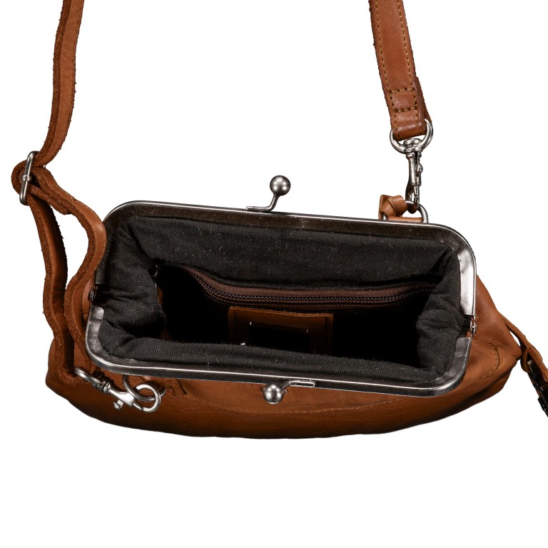 Umhängetasche Anchor-Love Bonnie B3-7841 Charming Cognac, Farbe: cognac, Marke: Harbour 2nd, EAN: 4046478037854, Abmessungen in cm: 24.5x25.5x4, Bild 6 von 6