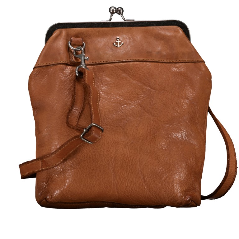 Umhängetasche Anchor-Love Bonnie B3-7841 Charming Cognac, Farbe: cognac, Marke: Harbour 2nd, EAN: 4046478037854, Abmessungen in cm: 24.5x25.5x4, Bild 1 von 6