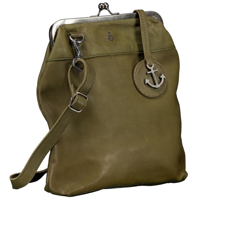 Umhängetasche Anchor-Love Bonnie B3-7841 Olive Green, Farbe: grün/oliv, Marke: Harbour 2nd, EAN: 4046478037908, Abmessungen in cm: 24.5x25.5x4, Bild 2 von 6
