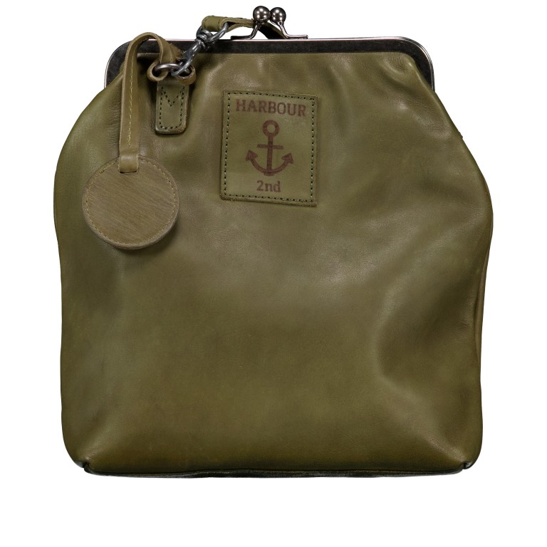 Umhängetasche Anchor-Love Bonnie B3-7841 Olive Green, Farbe: grün/oliv, Marke: Harbour 2nd, EAN: 4046478037908, Abmessungen in cm: 24.5x25.5x4, Bild 3 von 6