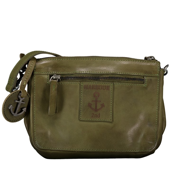 Umhängetasche Anchor-Love Tiani AL-12477 Olive Green, Farbe: grün/oliv, Marke: Harbour 2nd, EAN: 4046478091320, Abmessungen in cm: 19.5x15x8.5, Bild 3 von 6