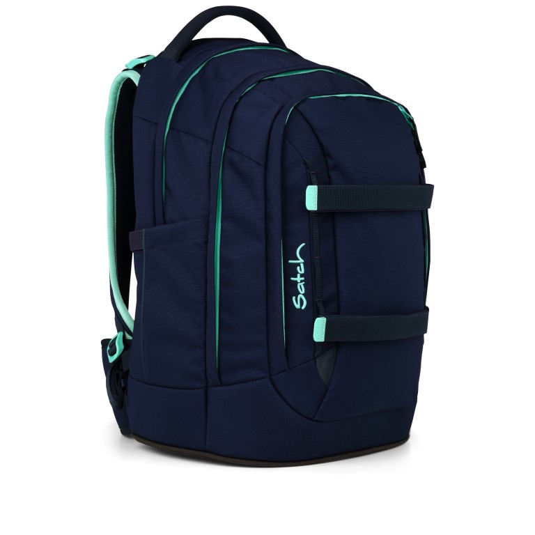 Rucksack Pack Ocean Mint, Farbe: blau/petrol, Marke: Satch, EAN: 4057081223732, Abmessungen in cm: 30x45x27, Bild 3 von 12