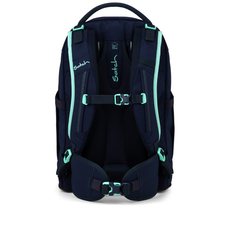Rucksack Pack Ocean Mint, Farbe: blau/petrol, Marke: Satch, EAN: 4057081223732, Abmessungen in cm: 30x45x27, Bild 5 von 12