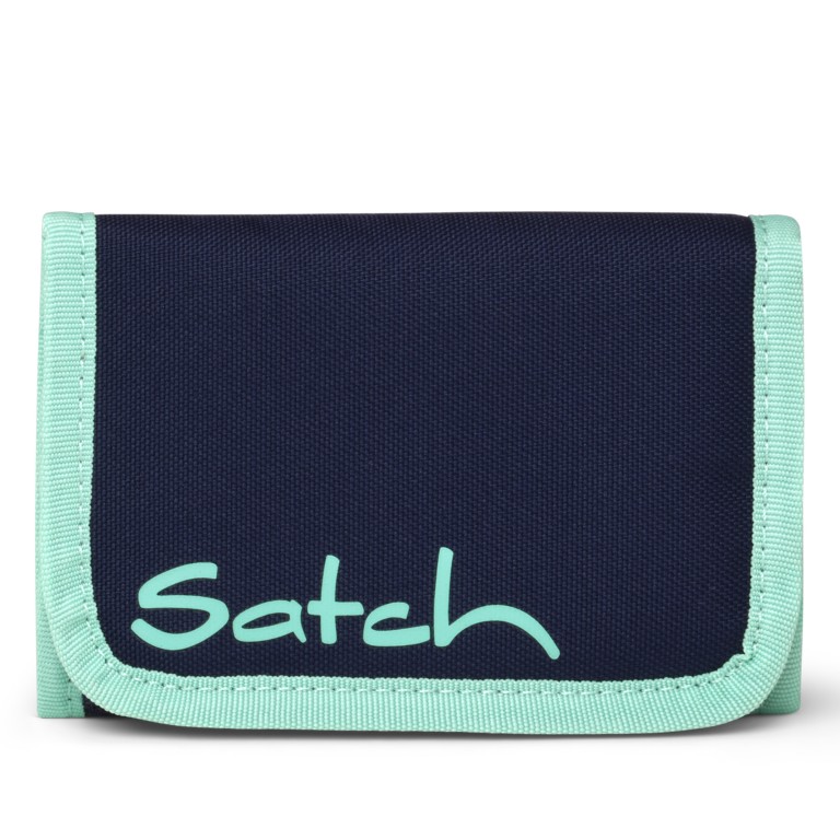 Geldbeutel Ocean Mint, Farbe: blau/petrol, Marke: Satch, EAN: 4057081224418, Abmessungen in cm: 13x8.5x2, Bild 1 von 3