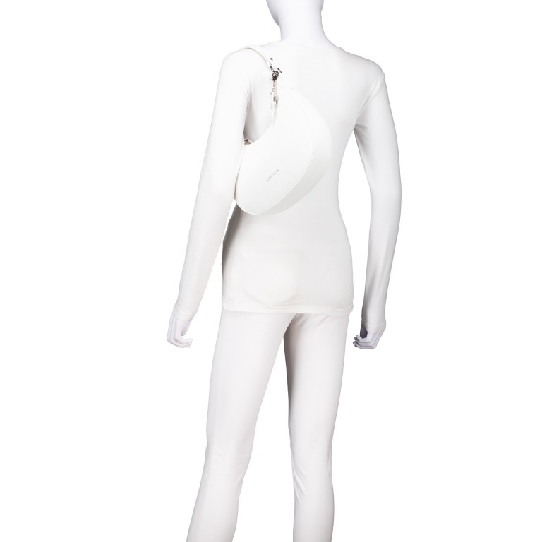 Beuteltasche Salve Aja XSHZ White, Farbe: weiß, Marke: Joop!, EAN: 4048835291763, Abmessungen in cm: 28x22.5x6, Bild 5 von 8