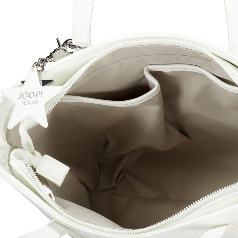 Shopper Salve Lara MHZ White, Farbe: weiß, Marke: Joop!, EAN: 4048835291787, Abmessungen in cm: 27.5x23.5x12, Bild 6 von 6