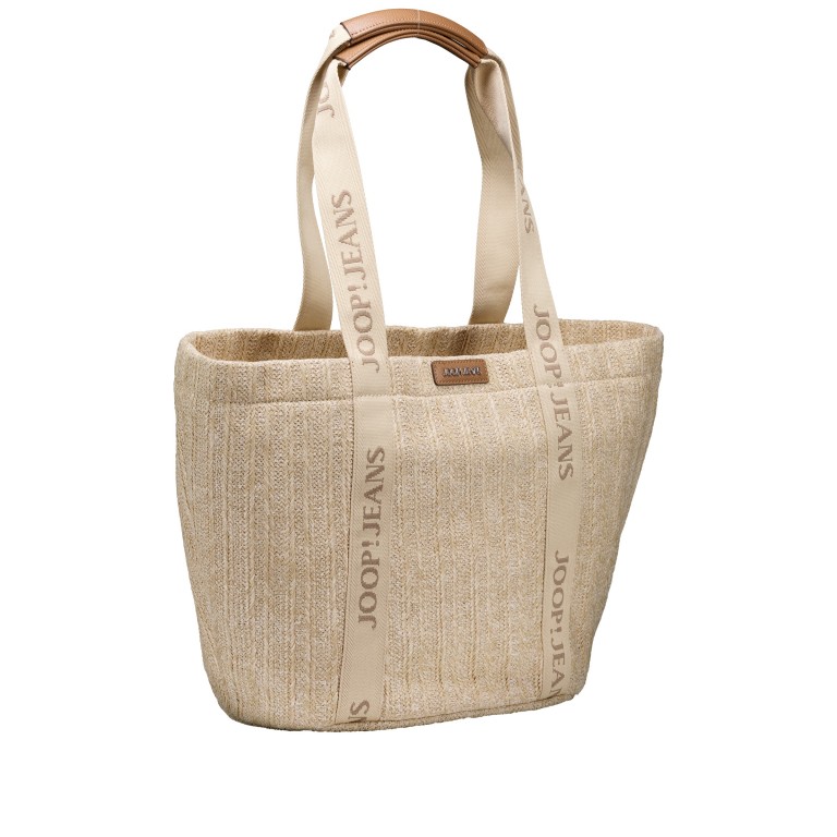 Shopper Spiaggia Ultimo Camille XLHO Sesame, Farbe: beige, Marke: Joop!, EAN: 4048835288442, Abmessungen in cm: 33x34x21, Bild 3 von 7