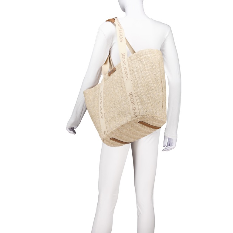 Shopper Spiaggia Ultimo Camille XLHO Sesame, Farbe: beige, Marke: Joop!, EAN: 4048835288442, Abmessungen in cm: 33x34x21, Bild 5 von 7