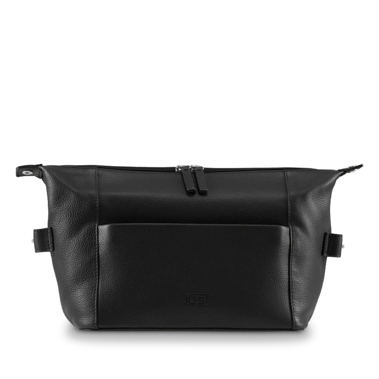Kulturbeutel Frankfurt Toilet Bag Black, Farbe: schwarz, Marke: Jost, EAN: 4025307809268, Abmessungen in cm: 25x16.5x14, Bild 6 von 6