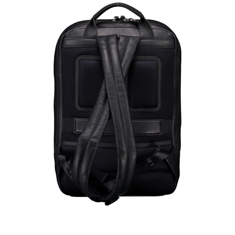Rucksack Frankfurt Backpack Black, Farbe: schwarz, Marke: Jost, EAN: 4025307809237, Abmessungen in cm: 31x45.5x14, Bild 4 von 6