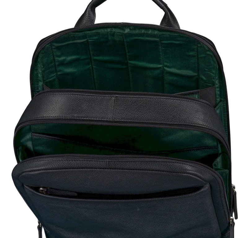 Rucksack Frankfurt Backpack Black, Farbe: schwarz, Marke: Jost, EAN: 4025307809237, Abmessungen in cm: 31x45.5x14, Bild 6 von 6