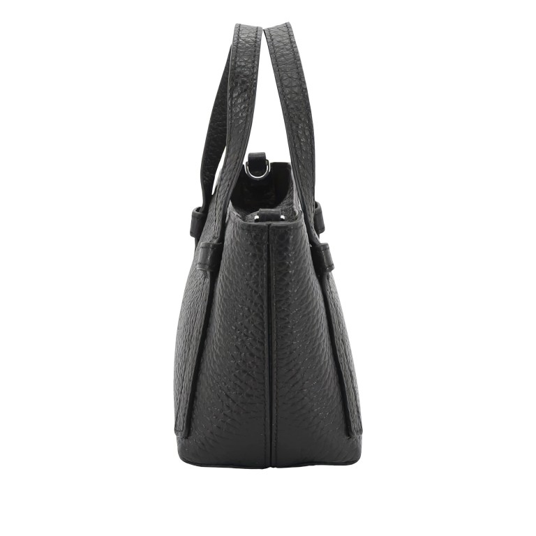 Handtasche Cosmo Mini Black Nickel, Farbe: schwarz, Marke: Abro, EAN: 4067278855356, Abmessungen in cm: 15.5x13x11, Bild 2 von 8